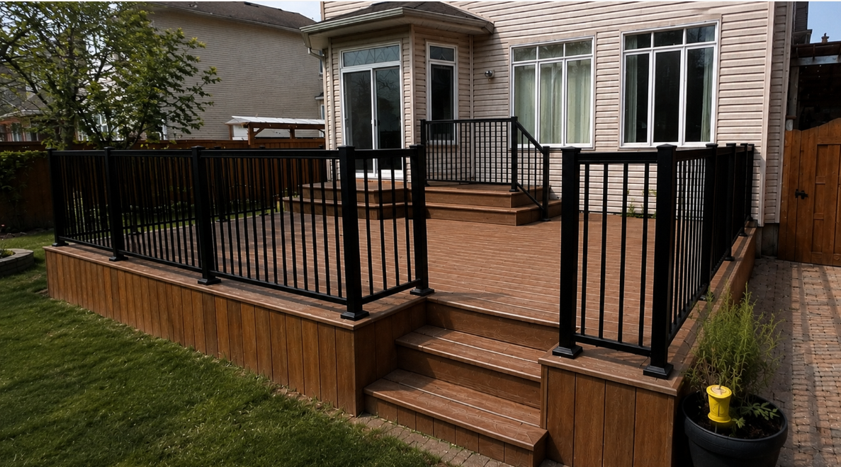 Deck Railing Installation & Replacement by Craft Deck and Fence Ottawa